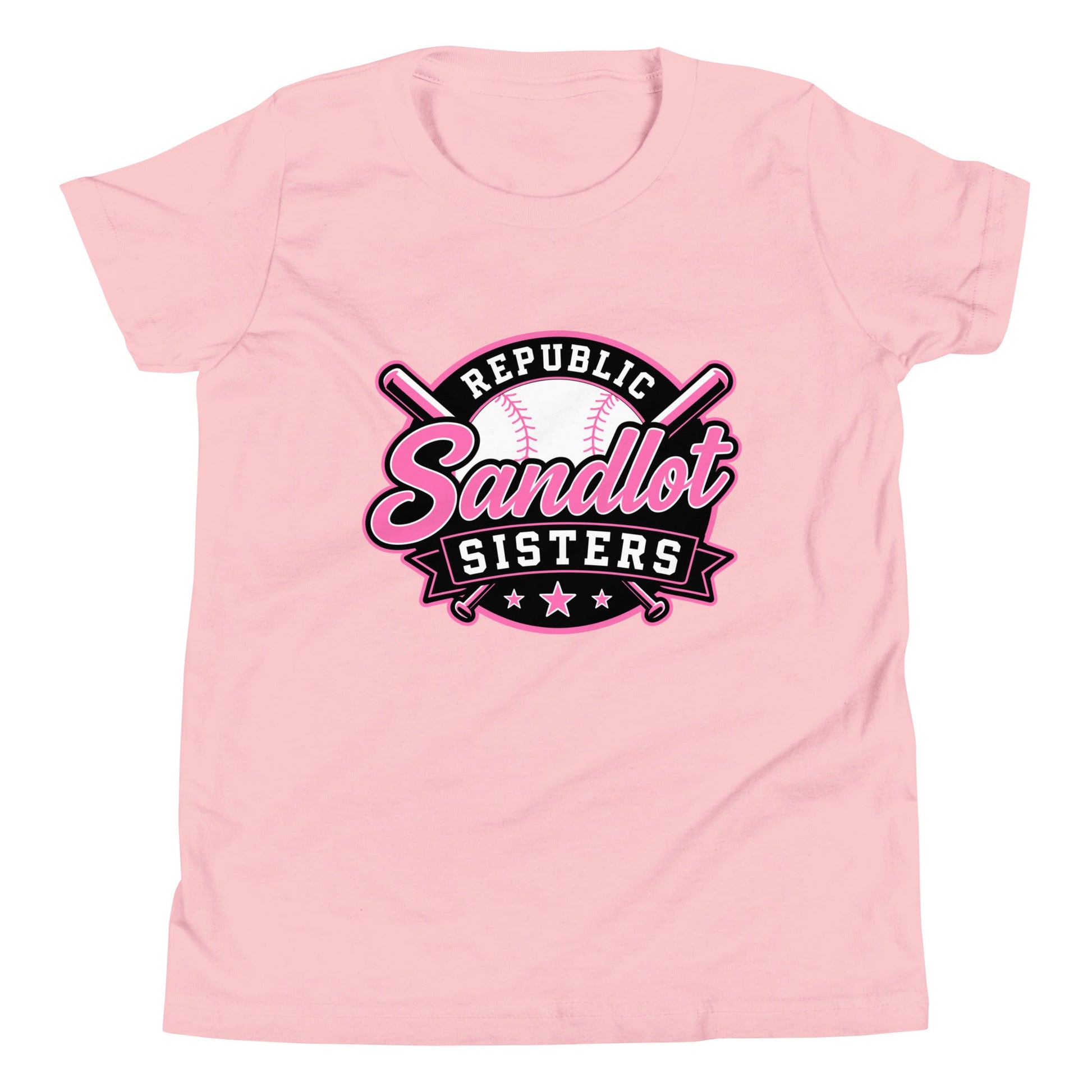 Performance | Youth T-Shirt | Sandlot Sisters | Badge Logo