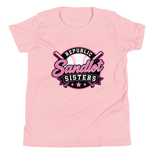 Performance | Youth T-Shirt | Sandlot Sisters | Badge Logo