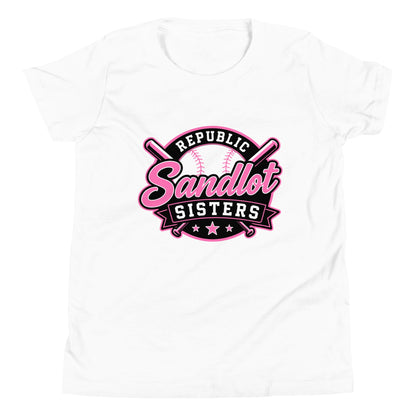 Performance | Youth T-Shirt | Sandlot Sisters | Badge Logo