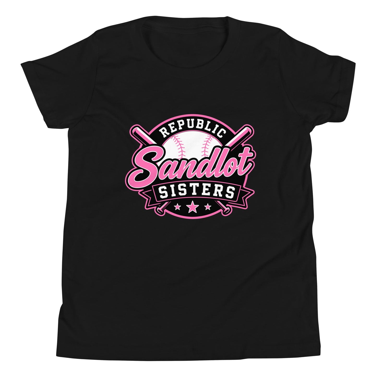 Performance | Youth T-Shirt | Sandlot Sisters | Badge Logo