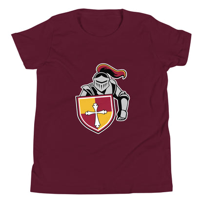 Performance | Youth T-Shirt | Scecina High School Track and Field | Crusader Logo