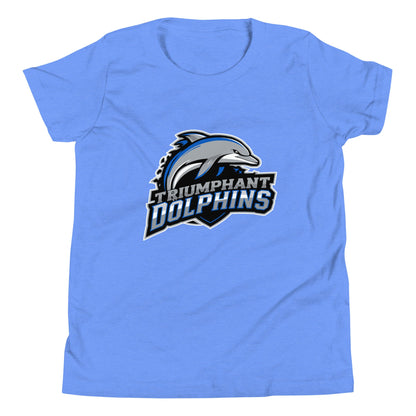 Performance | Youth T-Shirt | SE Triumphant Dolphins | Dolphins Mascot Logo