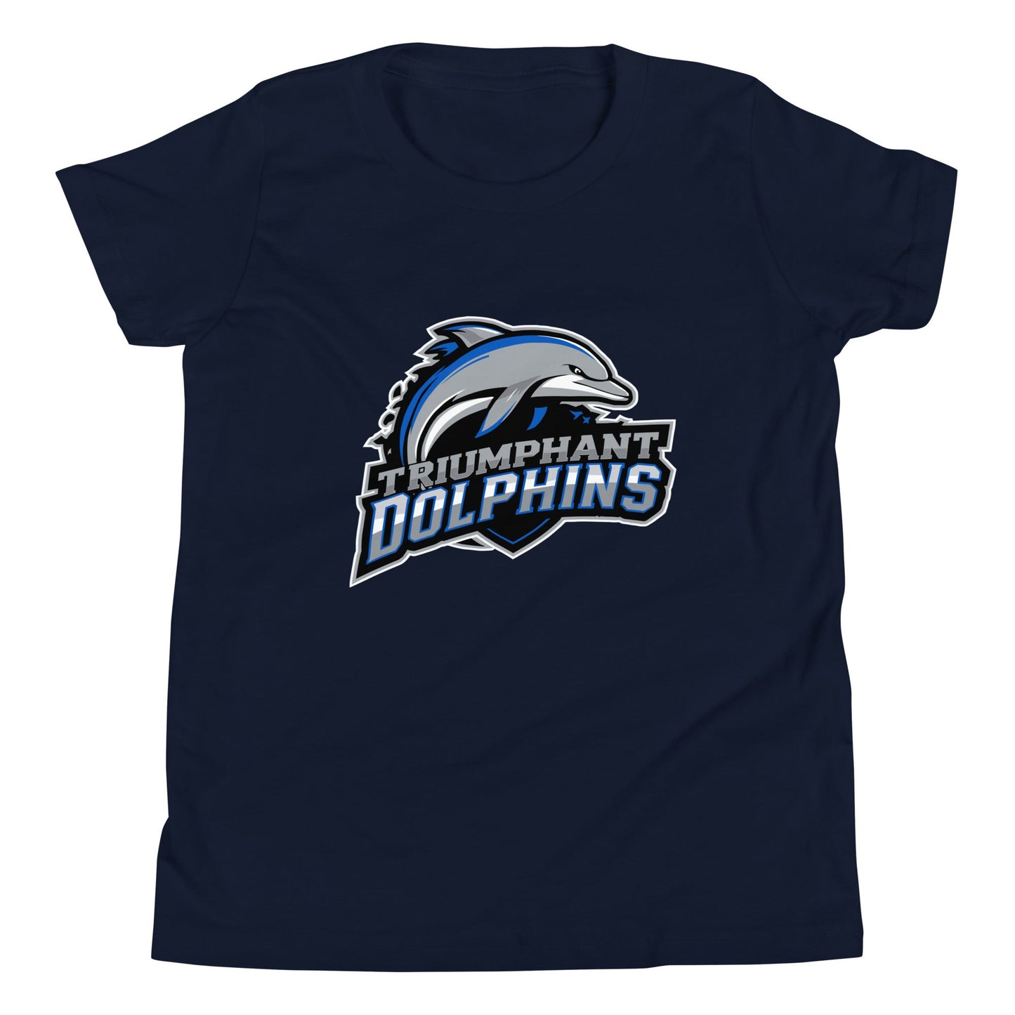 Performance | Youth T-Shirt | SE Triumphant Dolphins | Dolphins Mascot Logo