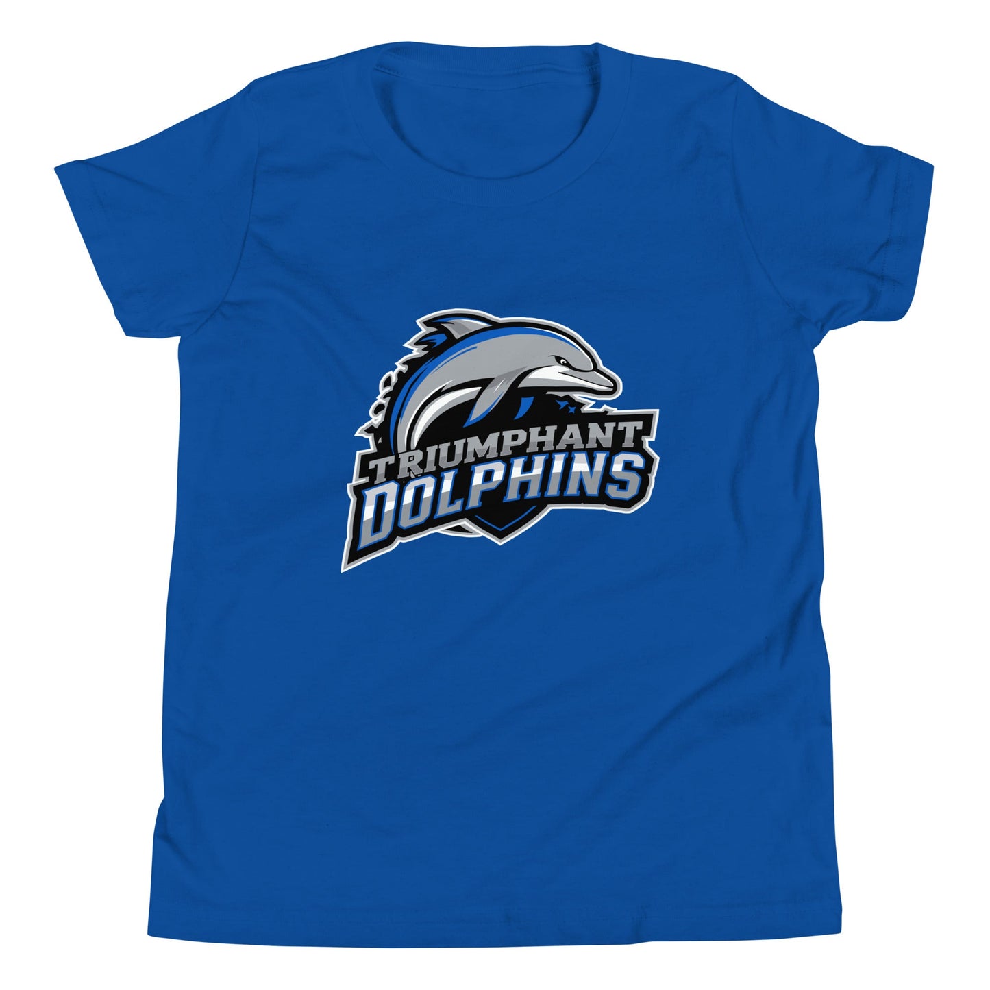 Performance | Youth T-Shirt | SE Triumphant Dolphins | Dolphins Mascot Logo