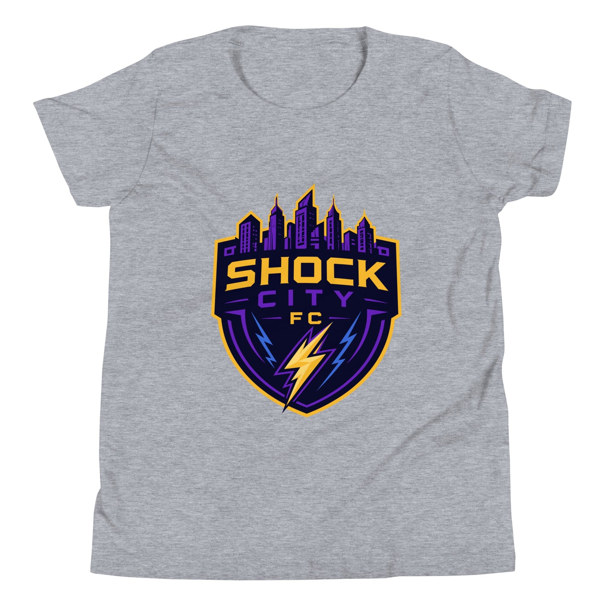Performance | Youth T-Shirt | Shock City FC | Crest Logo