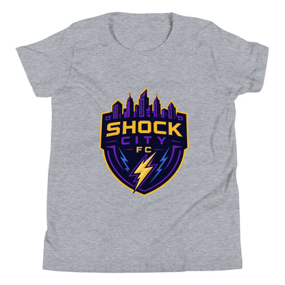 Performance | Youth T-Shirt | Shock City FC | Crest Logo