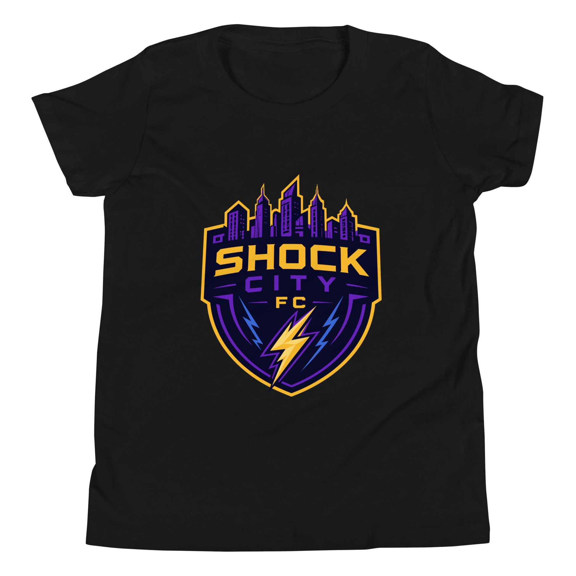 Performance | Youth T-Shirt | Shock City FC | Crest Logo