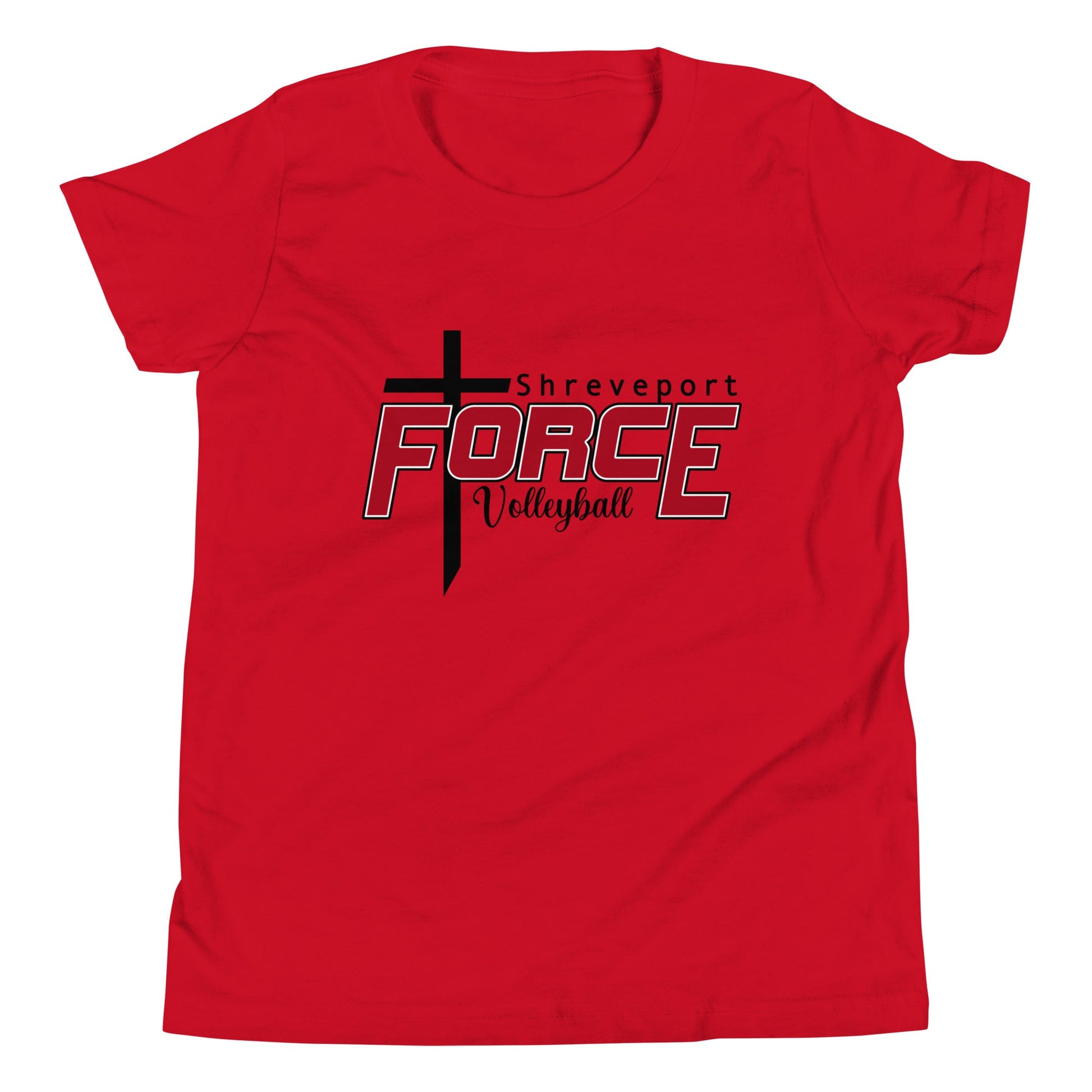 Performance | Youth T-Shirt | Shreveport Force Volleyball | Crest Logo