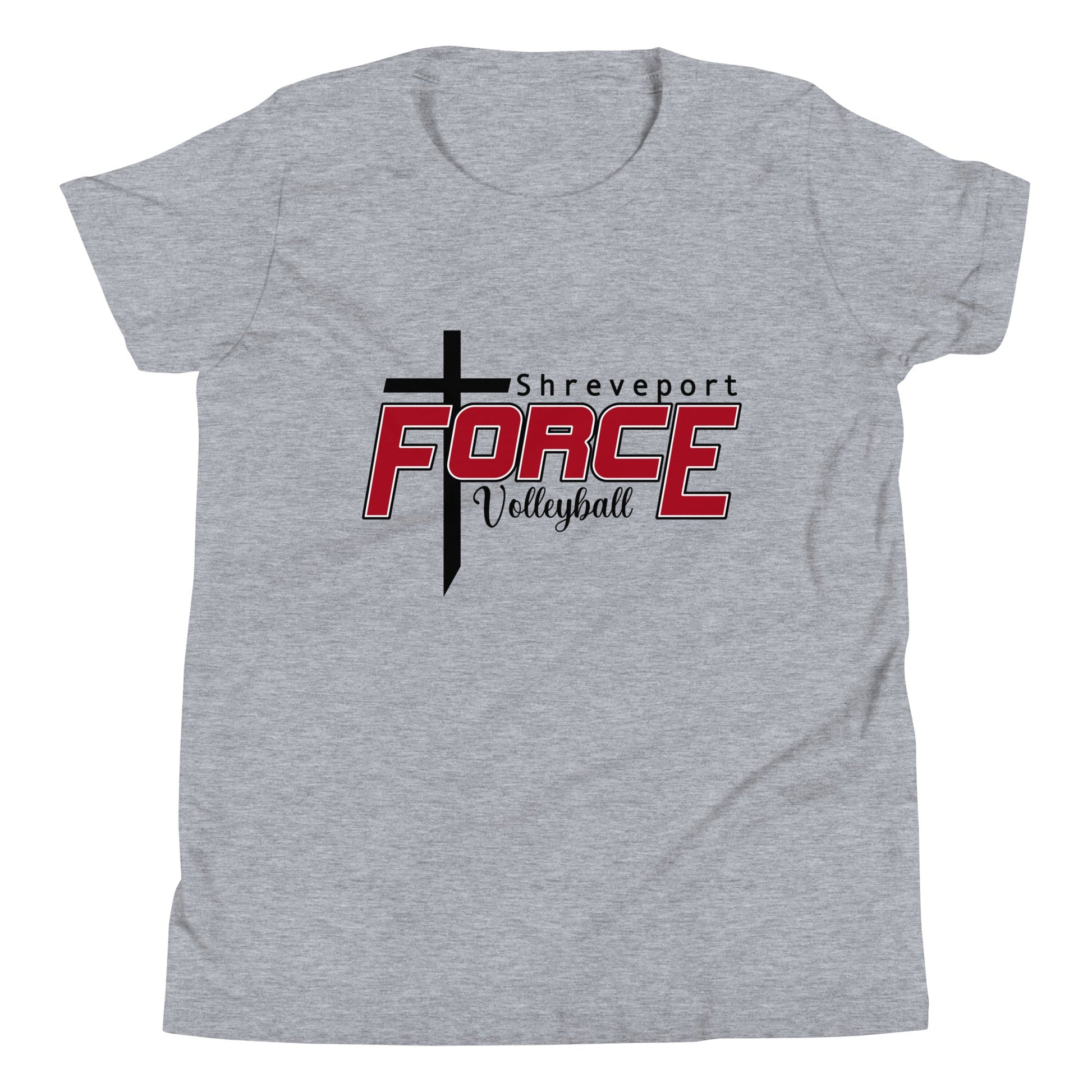 Performance | Youth T-Shirt | Shreveport Force Volleyball | Crest Logo