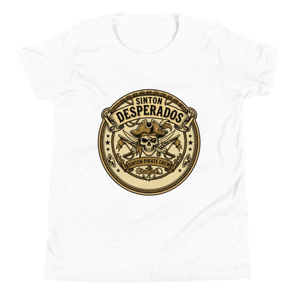 Performance | Youth T-Shirt | Sinton Desperados Baseball | Badge Logo
