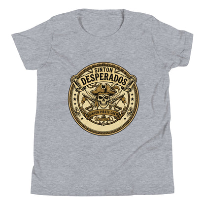 Performance | Youth T-Shirt | Sinton Desperados Baseball | Badge Logo