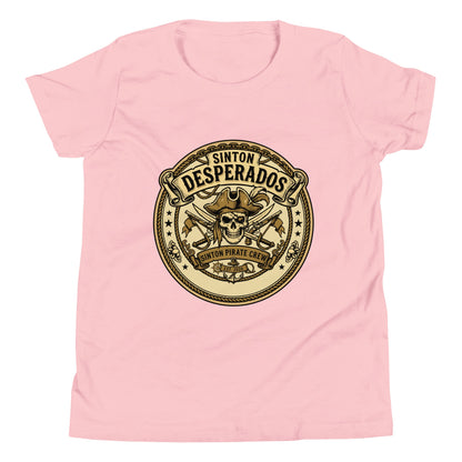 Performance | Youth T-Shirt | Sinton Desperados Baseball | Badge Logo