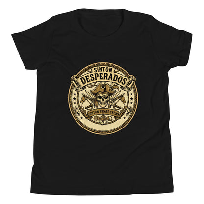 Performance | Youth T-Shirt | Sinton Desperados Baseball | Badge Logo