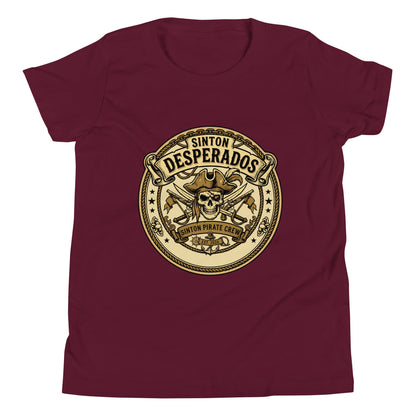 Performance | Youth T-Shirt | Sinton Desperados Baseball | Badge Logo