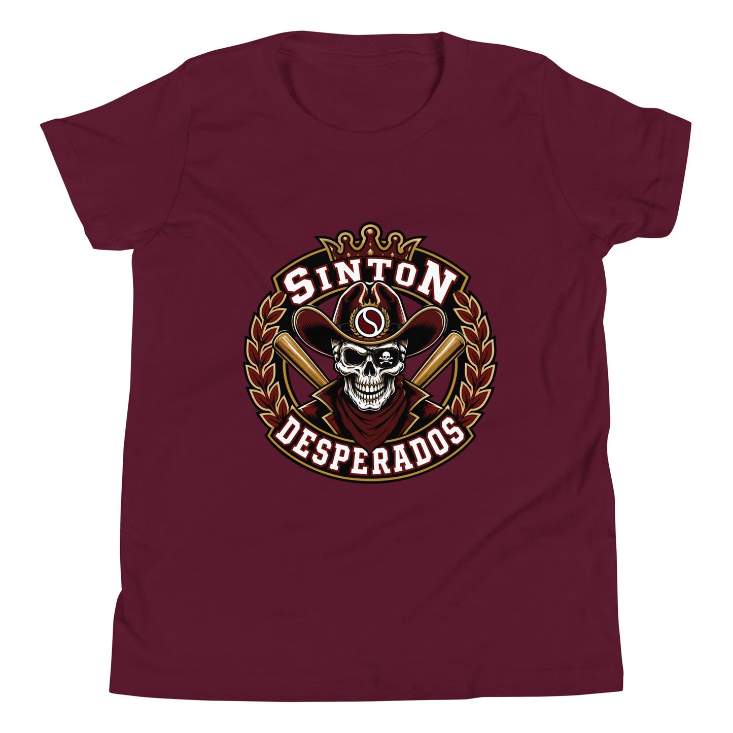 Performance | Youth T-Shirt | Sinton Desperados Baseball | Ridge Varsity Logo
