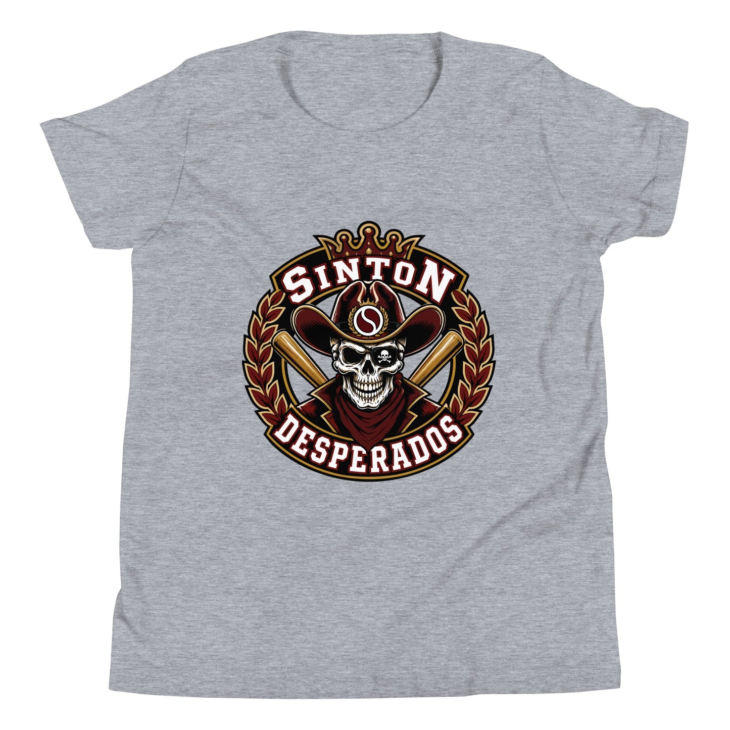 Performance | Youth T-Shirt | Sinton Desperados Baseball | Ridge Varsity Logo