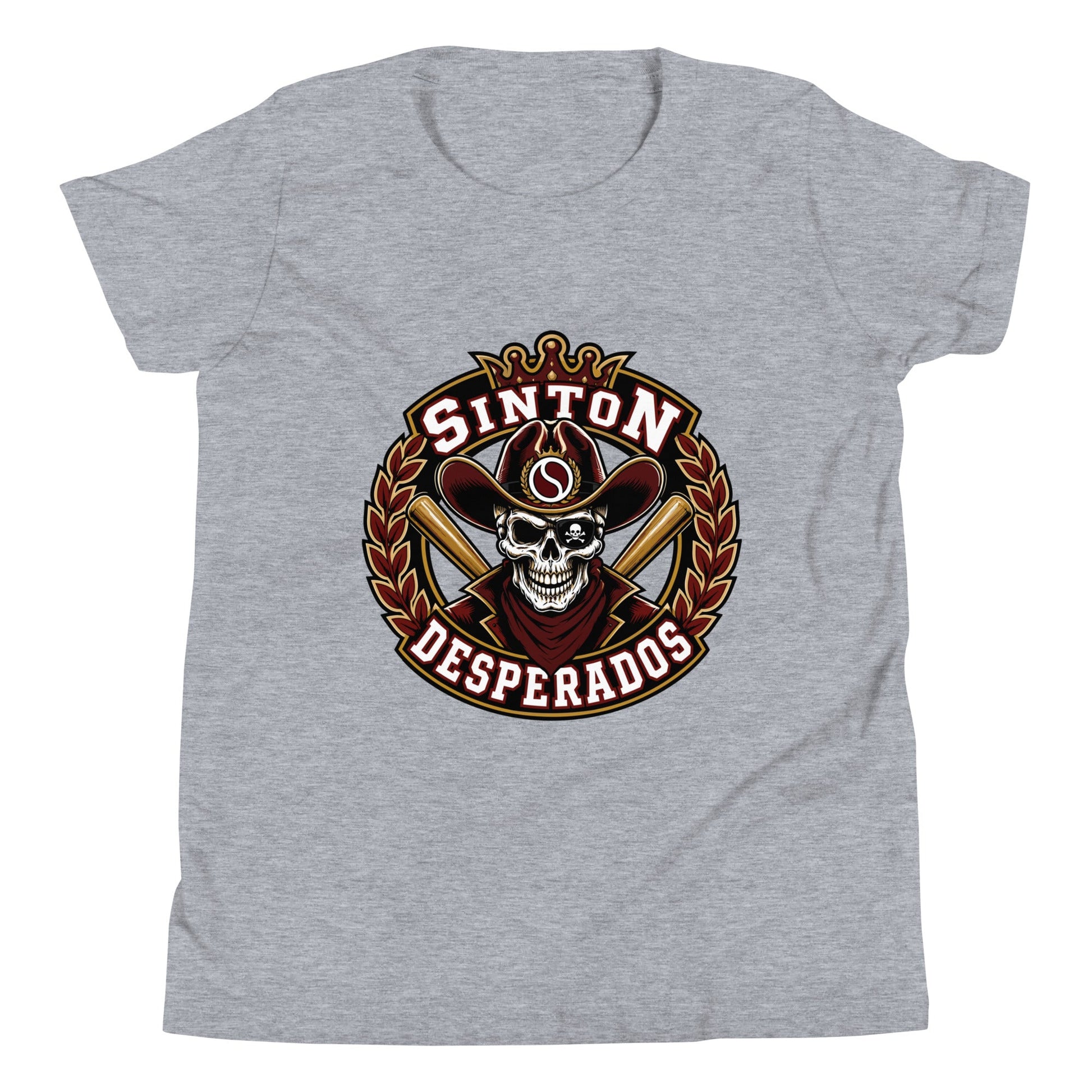 Performance | Youth T-Shirt | Sinton Desperados Baseball | Ridge Varsity Logo
