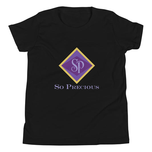 Performance | Youth T-Shirt | So Precious Goods | Amethyst Aura Logo