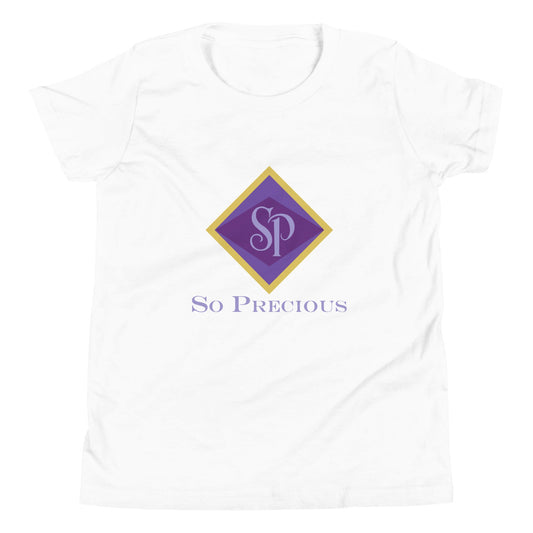Performance | Youth T-Shirt | So Precious Goods | Amethyst Aura Logo
