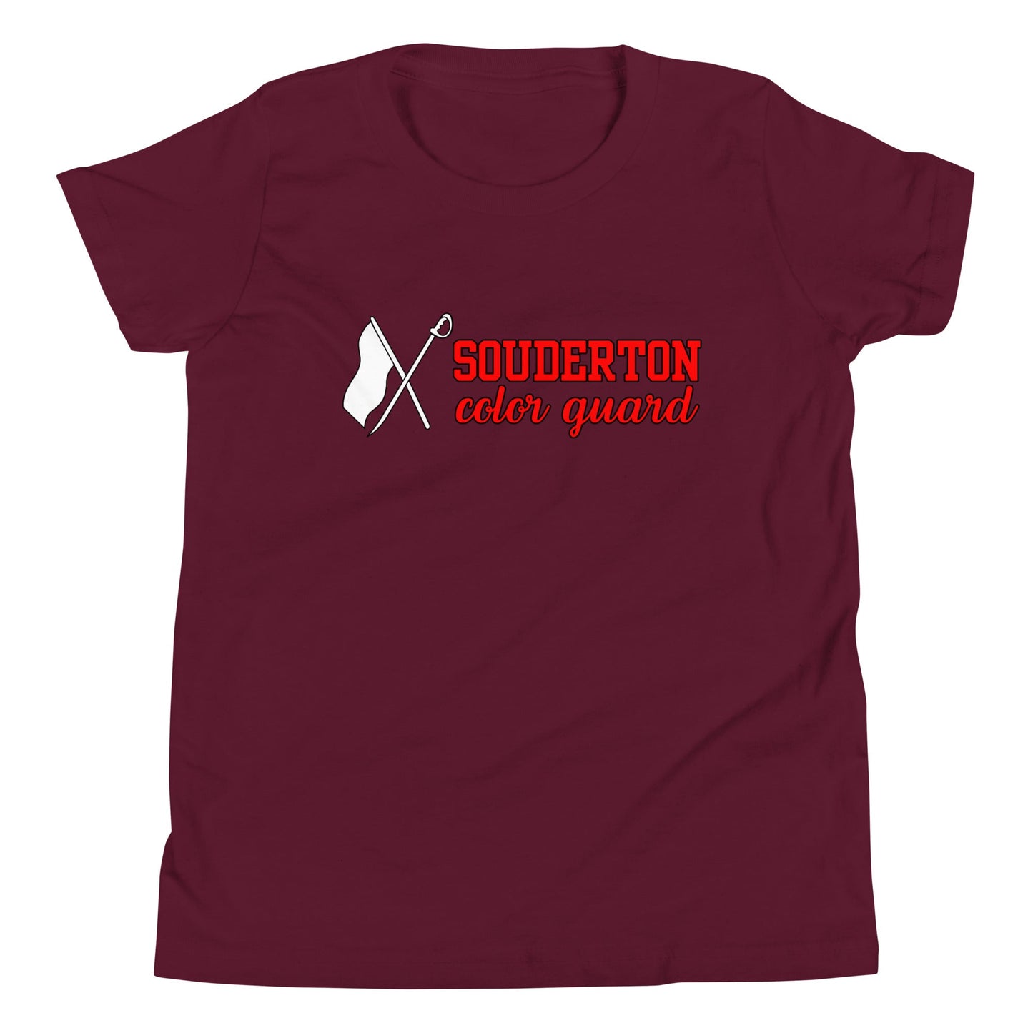 Performance | Youth T-Shirt | Souderton Color Guard | Vanguard Banner Logo