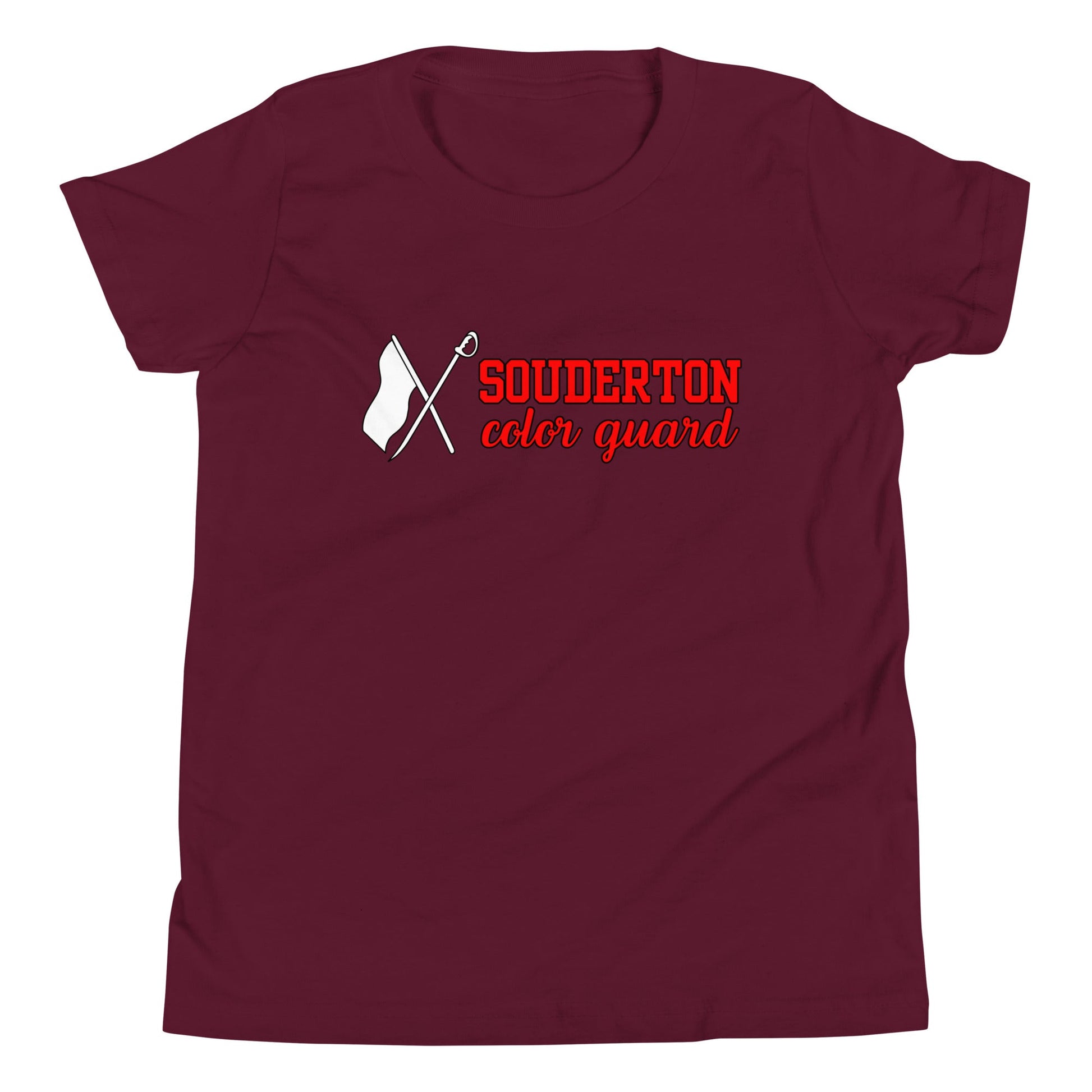 Performance | Youth T-Shirt | Souderton Color Guard | Vanguard Banner Logo