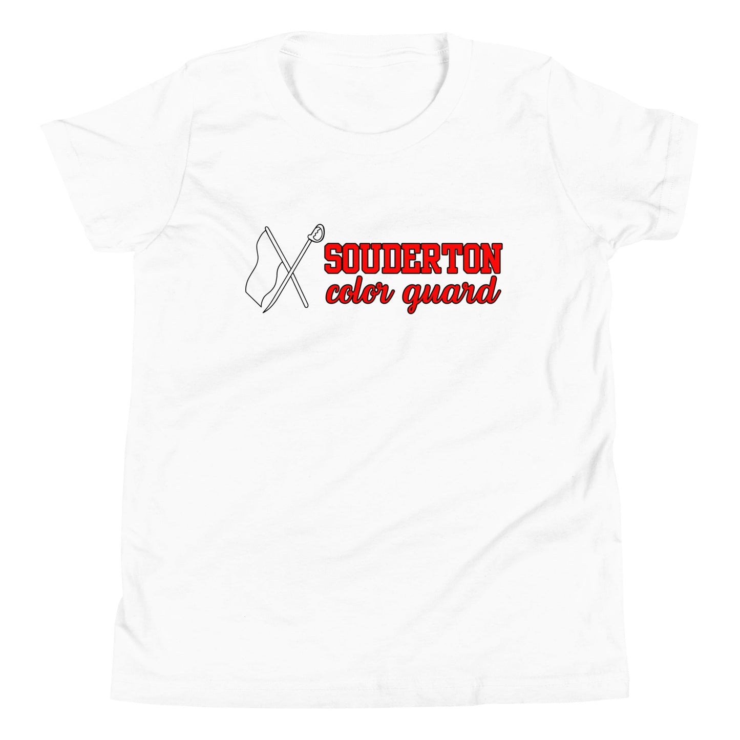 Performance | Youth T-Shirt | Souderton Color Guard | Vanguard Banner Logo