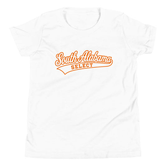 Performance | Youth T-Shirt | South Alabama Select 8U | Athletics Logo