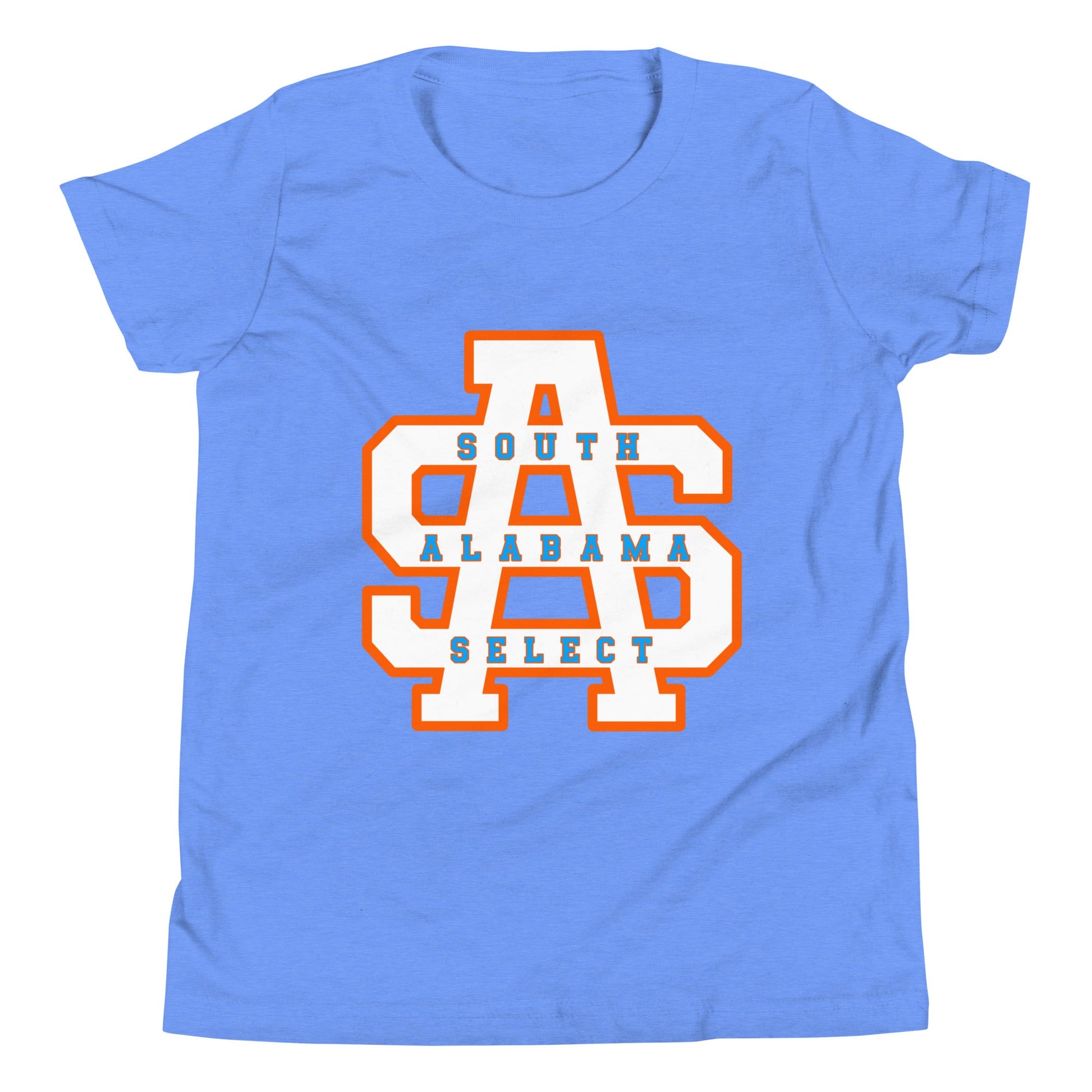 Performance | Youth T-Shirt | South Alabama Select 8U | Letter Crest Logo