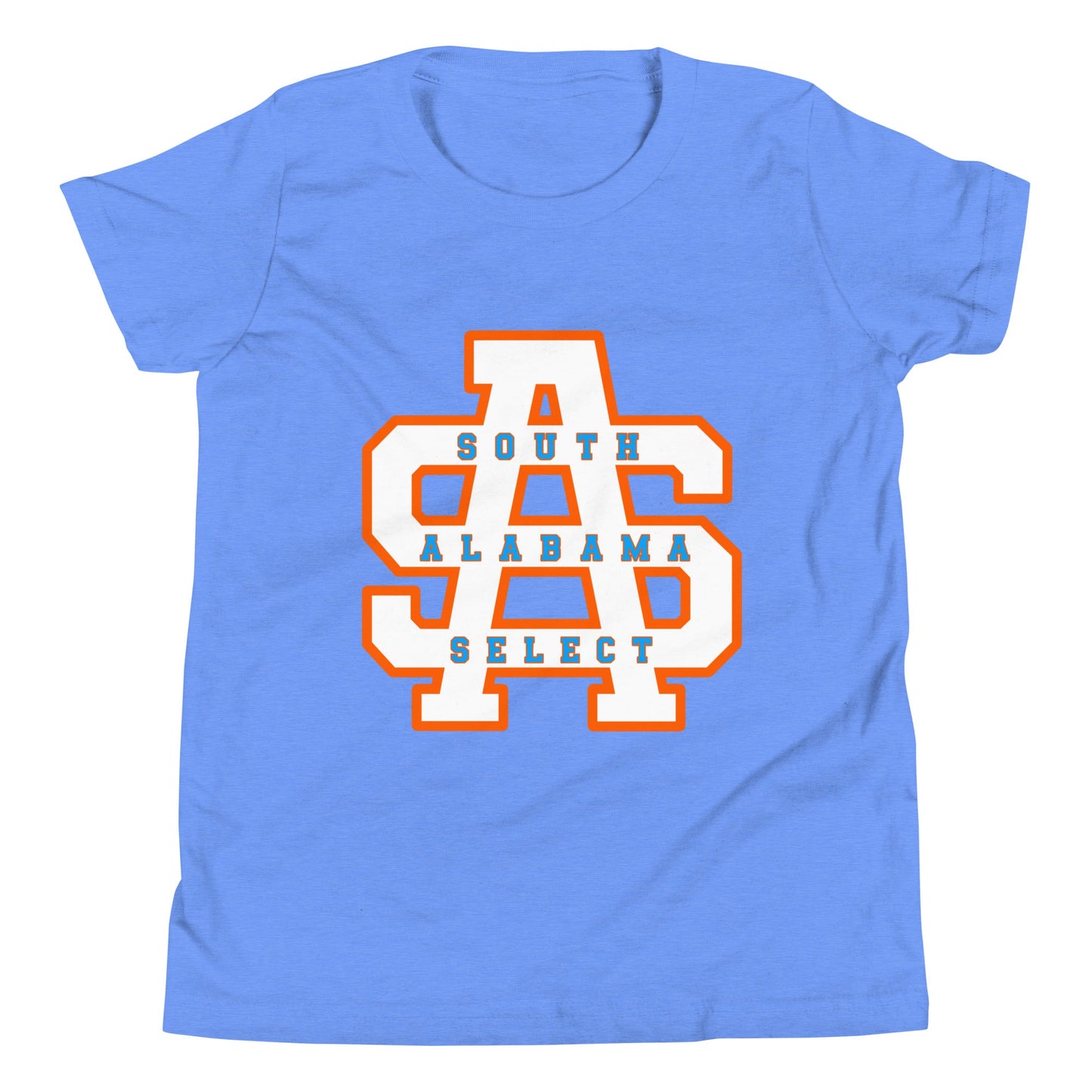 Performance | Youth T-Shirt | South Alabama Select 8U | Letter Crest Logo