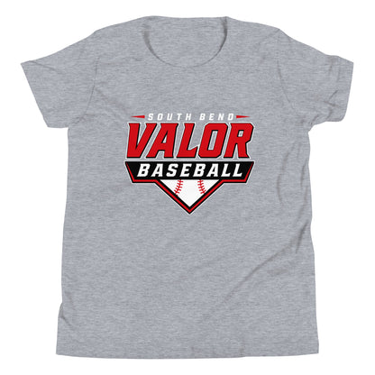 Performance | Youth T-Shirt | South Bend Valor Baseball | Vanguard Logo