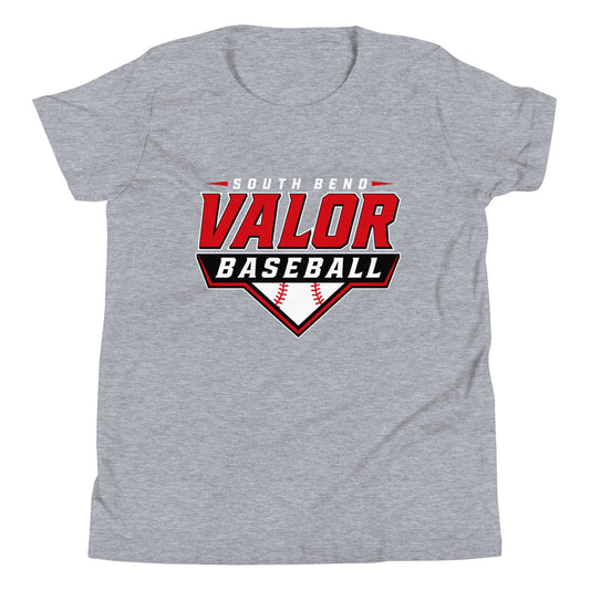 Performance | Youth T-Shirt | South Bend Valor Baseball | Vanguard Logo