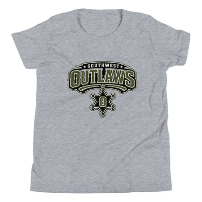 Performance | Youth T-Shirt | Southwest Outlaws | Frontier Athletics Logo