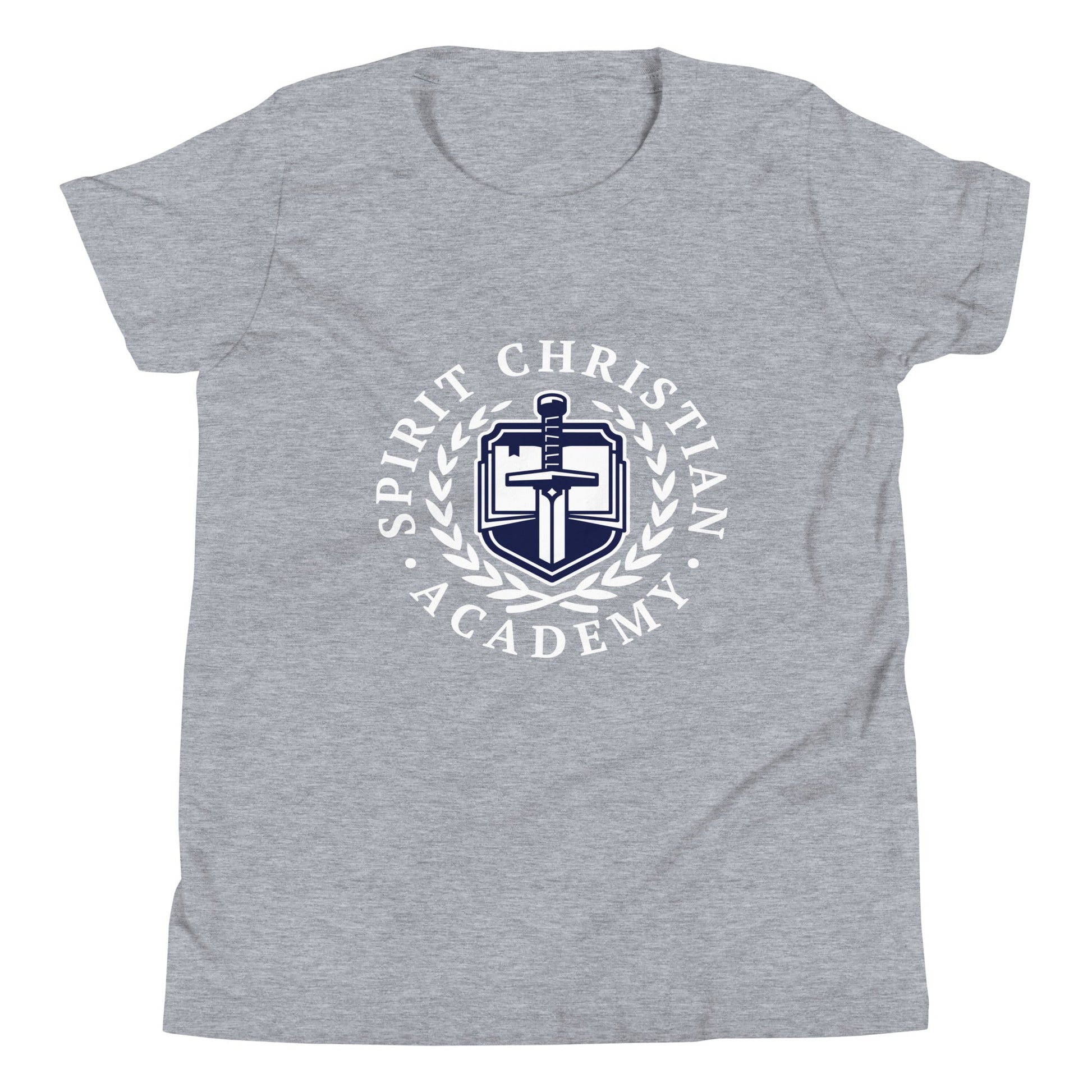 Performance | Youth T-Shirt | Spirit Christian Academy | White Script Logo