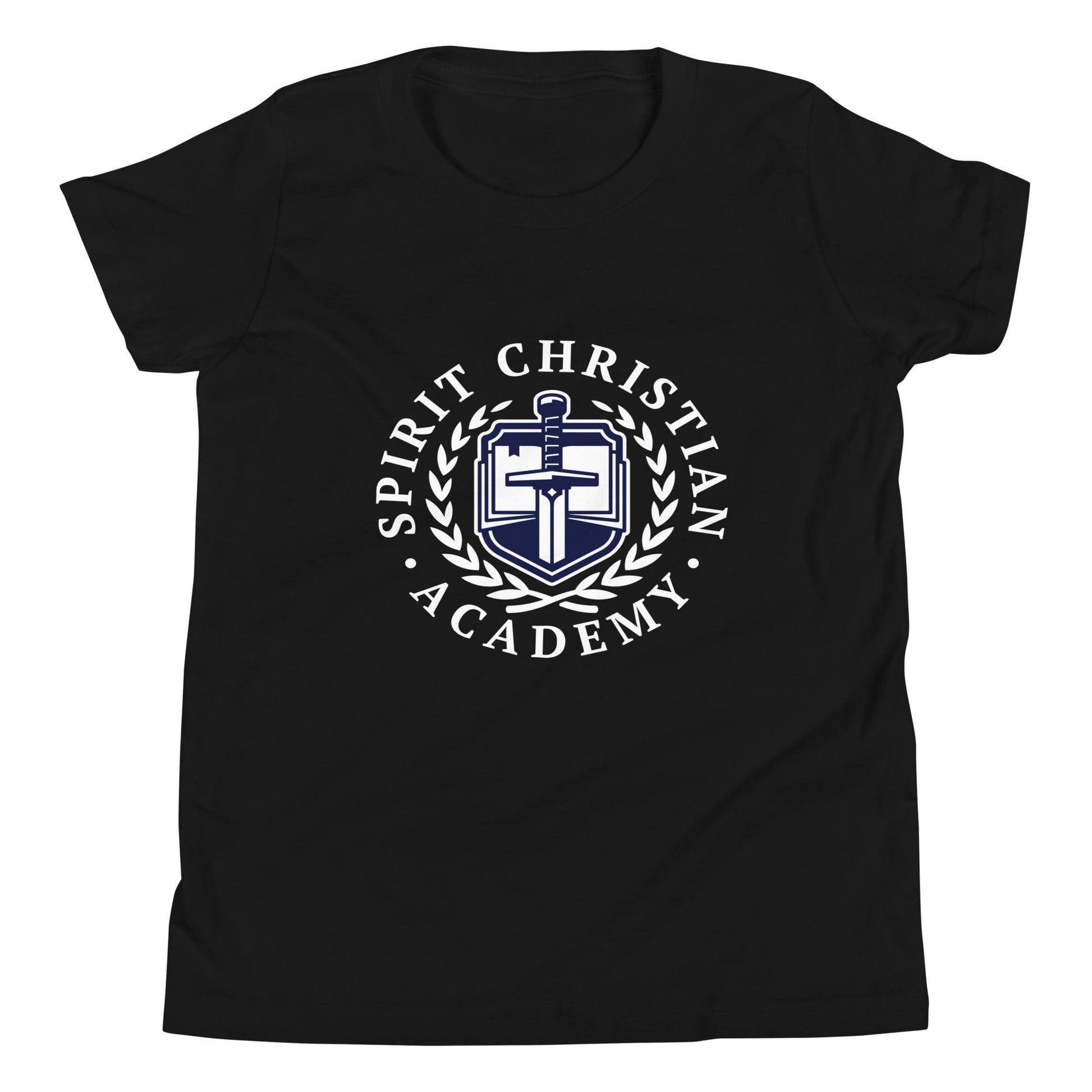 Performance | Youth T-Shirt | Spirit Christian Academy | White Script Logo
