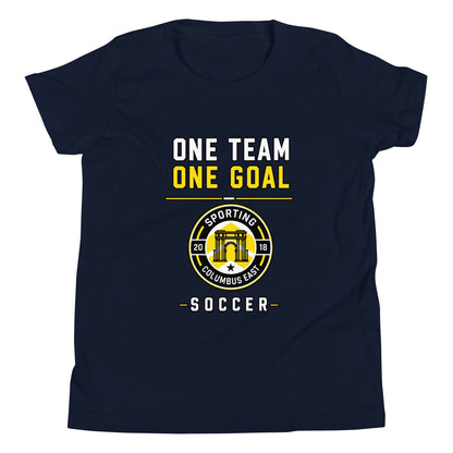 Performance | Youth T-Shirt | Sporting Columbus East | Crest Logo