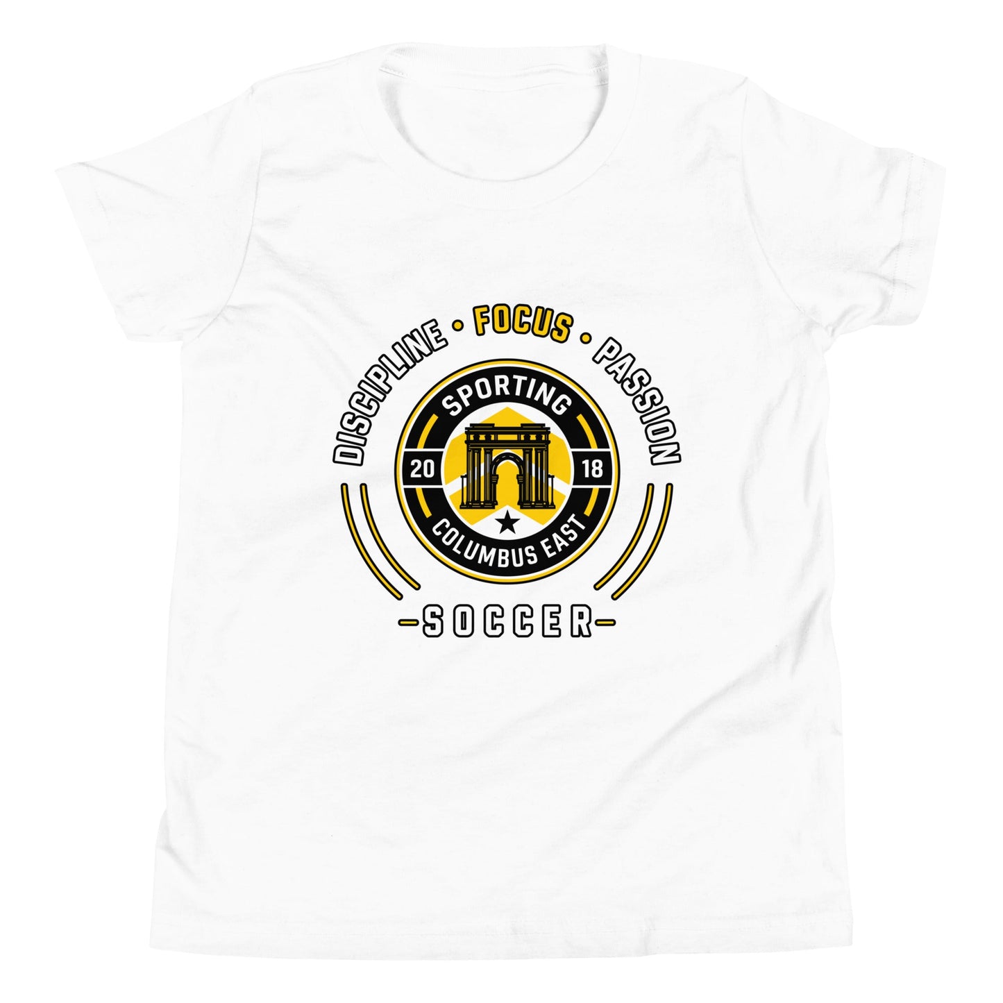 Performance | Youth T-Shirt | Sporting Columbus East | Emblem Logo