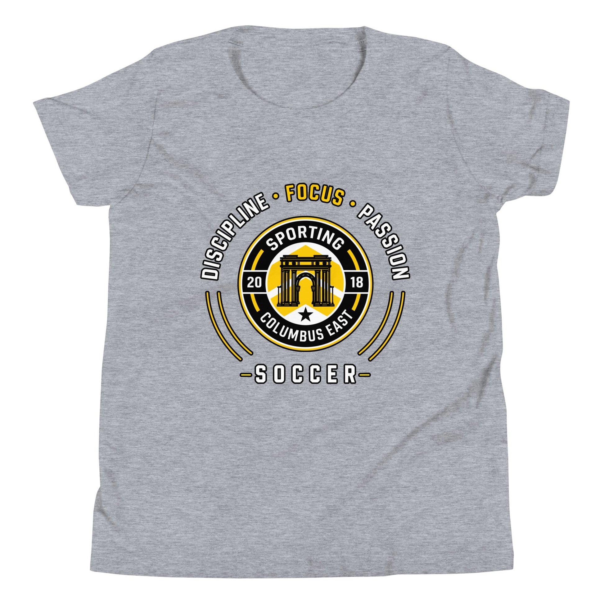 Performance | Youth T-Shirt | Sporting Columbus East | Emblem Logo