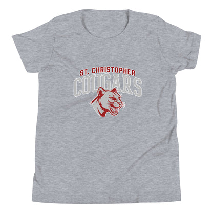 Performance | Youth T-Shirt | St. Christopher Cougars | Classic Logo