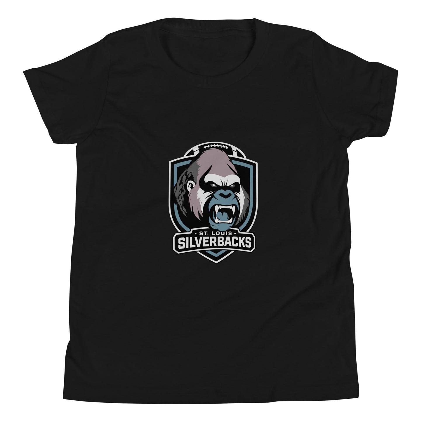 Performance | Youth T-Shirt | St. Louis Silverbacks Women’s Football Team | Shield Logo