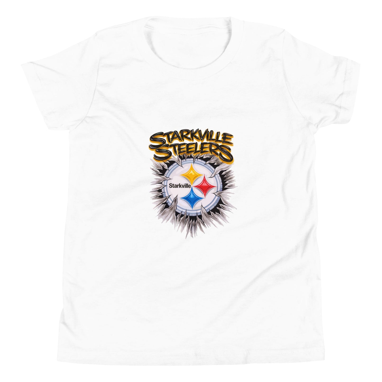Performance | Youth T-Shirt | Starkville Steelers | Ripped Logo
