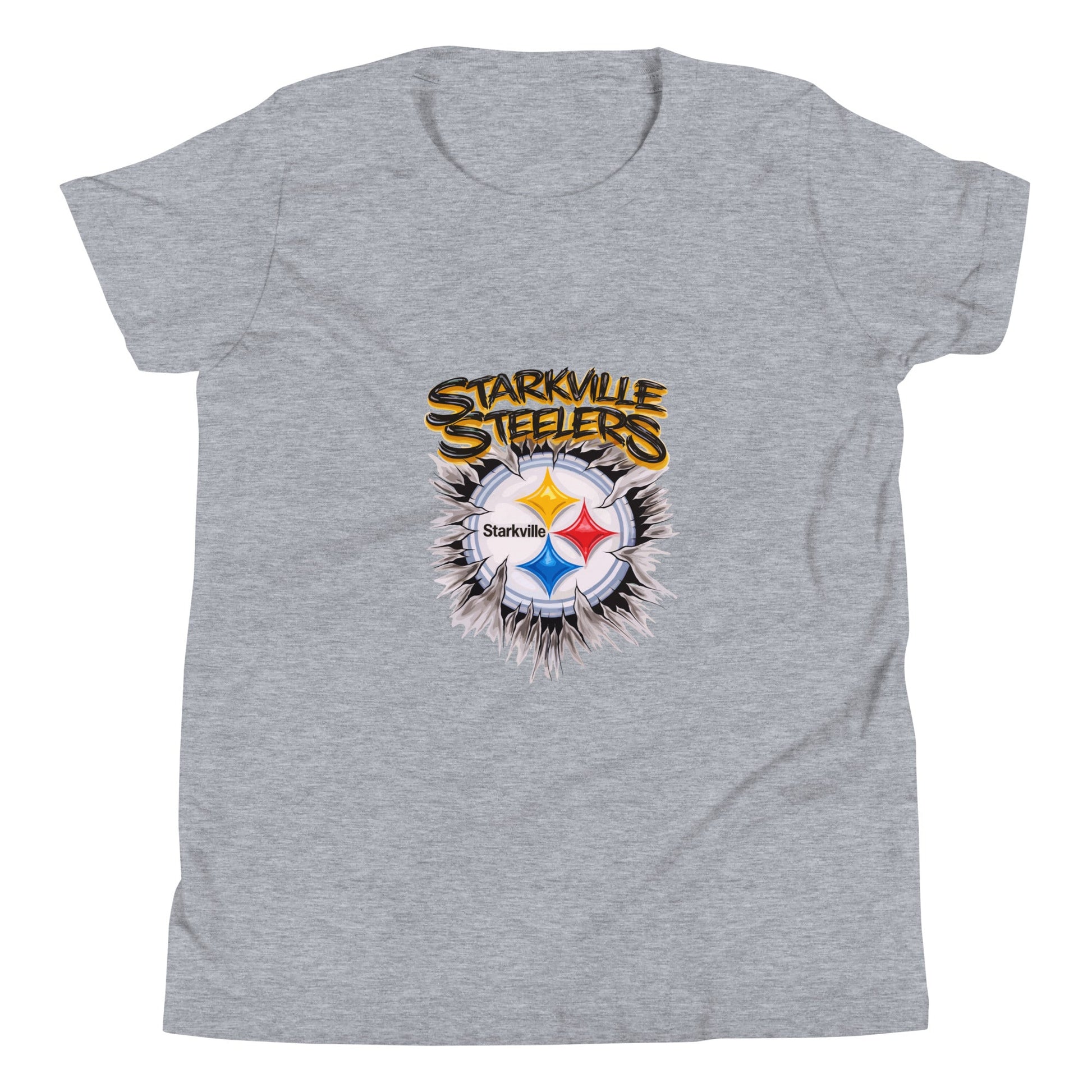 Performance | Youth T-Shirt | Starkville Steelers | Ripped Logo