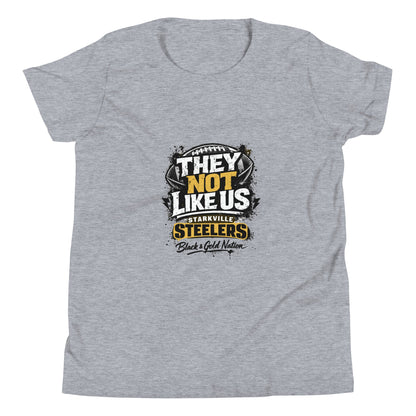 Performance | Youth T-Shirt | Starkville Steelers | They Not Like Us Logo