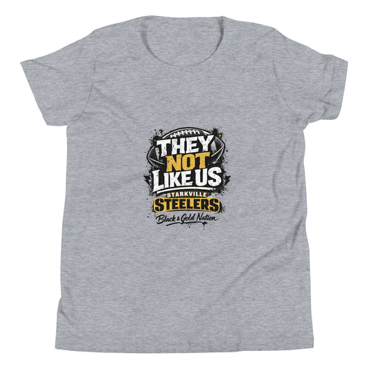 Performance | Youth T-Shirt | Starkville Steelers | They Not Like Us Logo