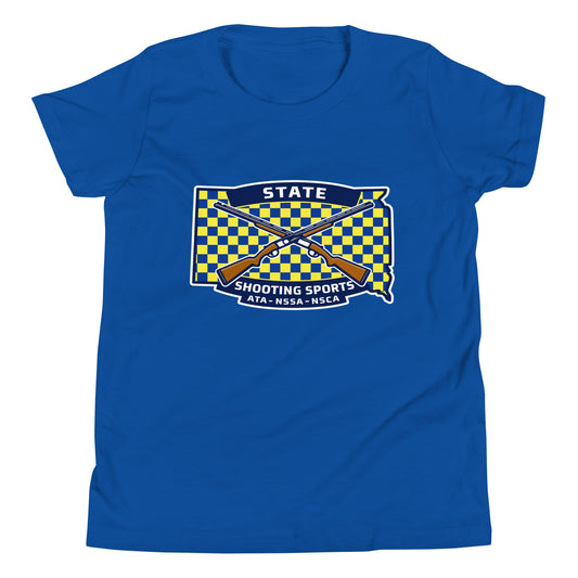 Performance | Youth T-Shirt | State Shooting Sports | Flag Logo