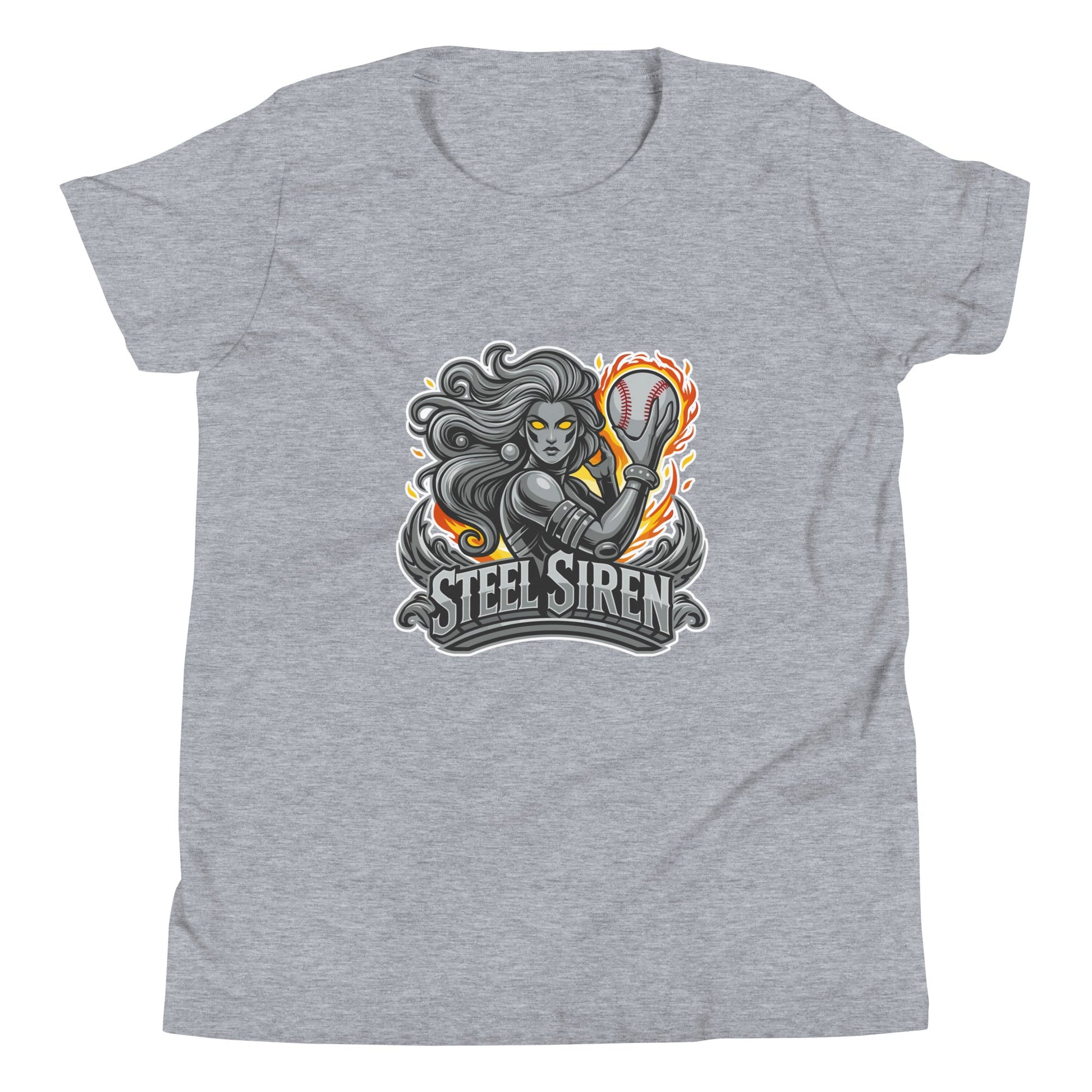 Performance | Youth T-Shirt | STEEL SIREN | Mascot Logo