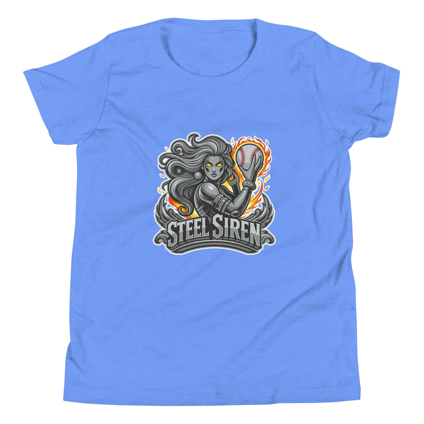 Performance | Youth T-Shirt | STEEL SIREN | Mascot Logo