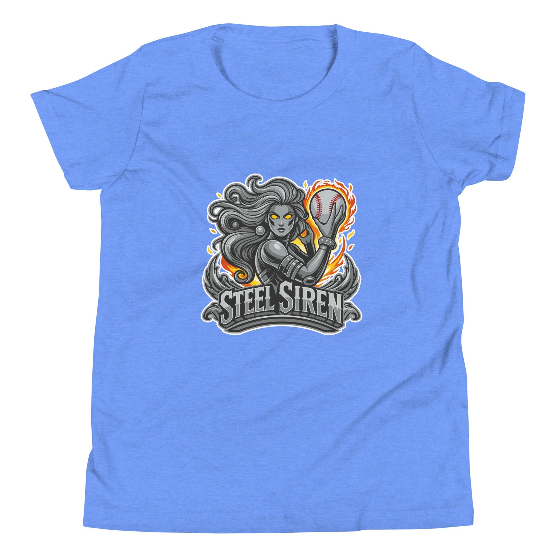 Performance | Youth T-Shirt | STEEL SIREN | Mascot Logo