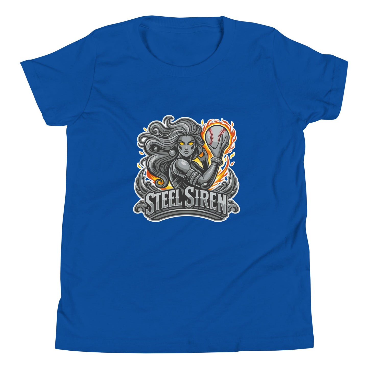 Performance | Youth T-Shirt | STEEL SIREN | Mascot Logo