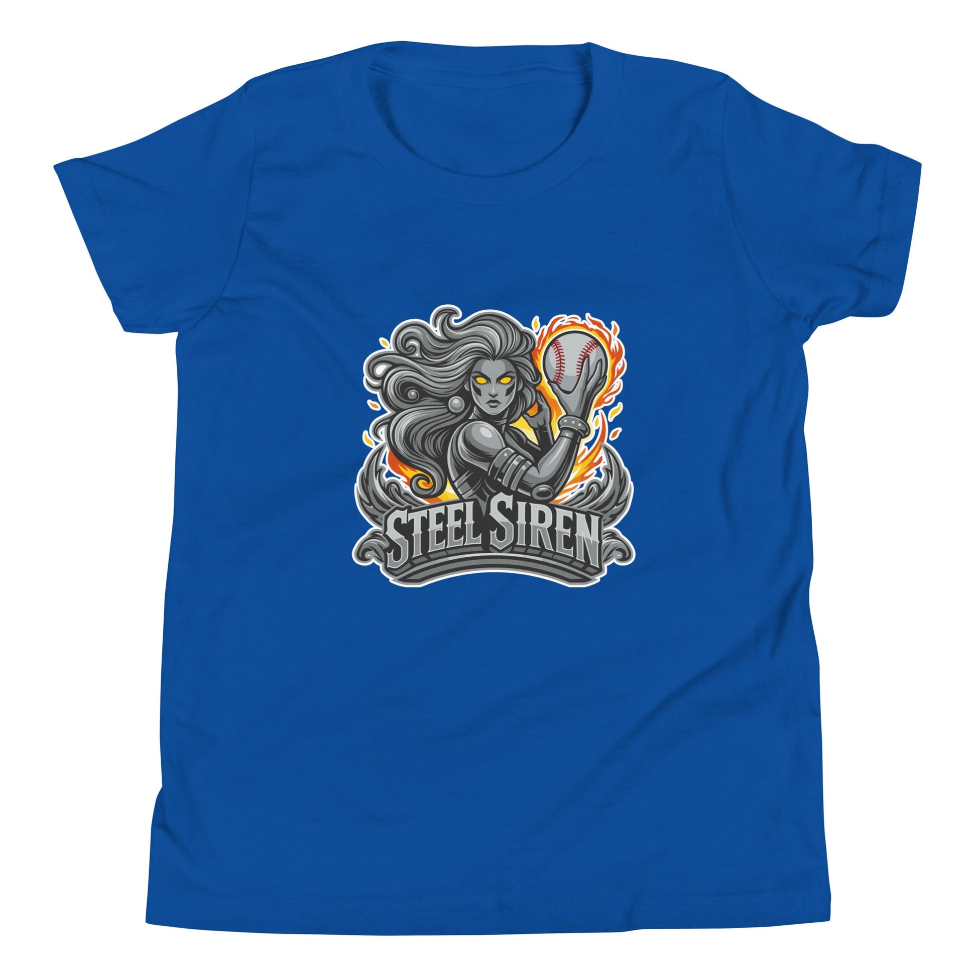 Performance | Youth T-Shirt | STEEL SIREN | Mascot Logo