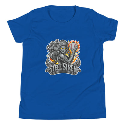 Performance | Youth T-Shirt | STEEL SIREN | Mascot Logo